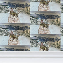 Load image into Gallery viewer, The Bengal Cat Repeat Pattern Wallpaper