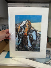Load image into Gallery viewer, Limited Edition Giclée Print of Grandes Jorasses in different sizes