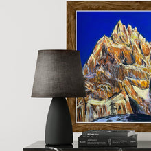 Load image into Gallery viewer, Aiguilles de Chamonix Soft Pastels Painting