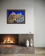 Load image into Gallery viewer, Aiguilles de Chamonix Soft Pastels Painting