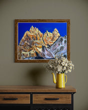 Load image into Gallery viewer, Aiguilles de Chamonix Soft Pastels Painting