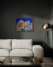 Load image into Gallery viewer, Aiguilles de Chamonix Soft Pastels Painting
