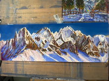 Load image into Gallery viewer, Aiguilles de Chamonix from PlanPraz Soft Pastels Landscape Painting