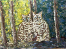 Load image into Gallery viewer, Ari and Nisha in the Outdoors Soft Pastels Painting