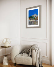 Load image into Gallery viewer, Banff and Cascade Mountain Soft Pastels Painting