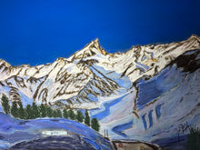 Load image into Gallery viewer, Cerro Las Leñas Soft Pastels Painting