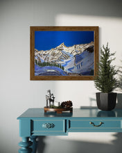 Load image into Gallery viewer, Cerro Las Leñas Soft Pastels Painting
