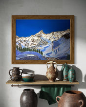 Load image into Gallery viewer, Cerro Las Leñas Soft Pastels Painting