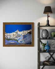 Load image into Gallery viewer, Cerro Las Leñas Soft Pastels Painting