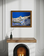Load image into Gallery viewer, Cerro Las Leñas Soft Pastels Painting