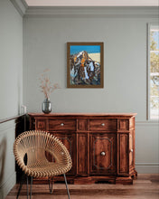 Load image into Gallery viewer, Grandes Jorasses Soft Pastel Painting