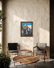 Load image into Gallery viewer, Grandes Jorasses Soft Pastel Painting