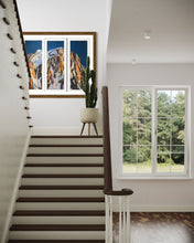 Load image into Gallery viewer, Grandes Jorasses Triptych Soft Pastels Painting