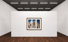 Load image into Gallery viewer, Grandes Jorasses Triptych Soft Pastels Painting