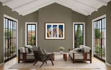 Load image into Gallery viewer, Grandes Jorasses Triptych Soft Pastels Painting