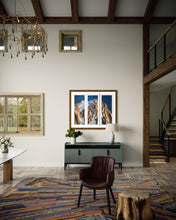 Load image into Gallery viewer, Grandes Jorasses Triptych Soft Pastels Painting