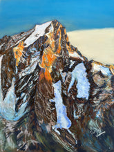 Load image into Gallery viewer, Grandes Jorasses Soft Pastel Painting