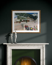 Load image into Gallery viewer, Getting Ready to go skiing in Pila