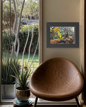 Load image into Gallery viewer, Manor House Gardens #2 in Autumn Soft Pastels Plein Air Painting