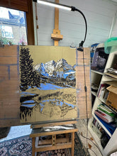 Load image into Gallery viewer, Maroon Bells Soft Pastels Painting
