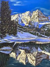 Load image into Gallery viewer, Maroon Bells Soft Pastels Painting