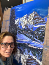 Load image into Gallery viewer, Maroon Bells Soft Pastels Painting
