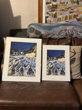 Load image into Gallery viewer, Limited Edition of the Mer de Glace Giclée Print in Different Sizes