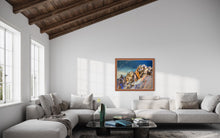 Load image into Gallery viewer, The Monte Bianco as seen from Skyway Monte Bianco Soft Pastels Painting