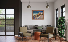 Load image into Gallery viewer, The Monte Bianco as seen from Skyway Monte Bianco Soft Pastels Painting