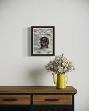 Load image into Gallery viewer, Ozzy in the Dora Baltea Pastel Painting