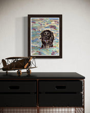 Load image into Gallery viewer, Ozzy in the Dora Baltea Pastel Painting