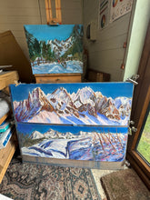 Load image into Gallery viewer, View from Grimondet Soft Pastels Thin Landscape Painting