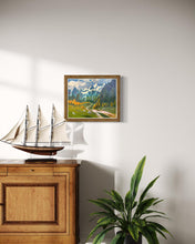 Load image into Gallery viewer, Sofia Glacier oils painting