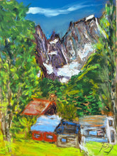 Load image into Gallery viewer, Val Ferret in Summer Pastels Painting