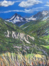 Load image into Gallery viewer, The View from Belle Crête towards the Grivola