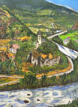 Load image into Gallery viewer, Villeneuve Soft Pastels Painting