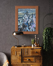 Load image into Gallery viewer, Aiguille Noire de Peuterey Soft Pastels Painting