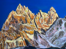 Load image into Gallery viewer, Aiguilles de Chamonix Soft Pastels Painting