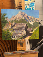 Load image into Gallery viewer, A Room with a View at the Almhof over Haunold