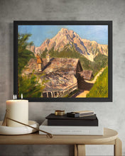 Load image into Gallery viewer, A Room with a View at the Almhof over Haunold