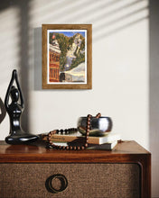 Load image into Gallery viewer, Aspen Mountain from Downtown Pastel Painting