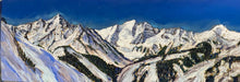 Load image into Gallery viewer, The View from Aspen Highlands Soft Pastels Thin Landscape Painting