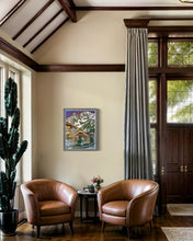 Load image into Gallery viewer, Monte Bianco at dusk from Auberge de la Maison