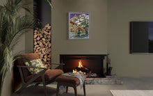 Load image into Gallery viewer, Monte Bianco at dusk from Auberge de la Maison