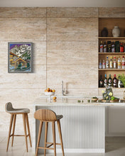 Load image into Gallery viewer, Monte Bianco at dusk from Auberge de la Maison