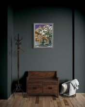 Load image into Gallery viewer, Monte Bianco at dusk from Auberge de la Maison