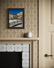 Load image into Gallery viewer, Blackheath Village Plein Air Soft Pastels Painting