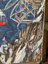 Load image into Gallery viewer, Le Brévent Soft Pastels Painting