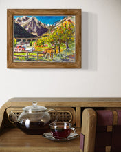 Load image into Gallery viewer, A Horse in the Morgex Valley Soft Pastels Painting