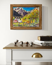 Load image into Gallery viewer, A Horse in the Morgex Valley Soft Pastels Painting